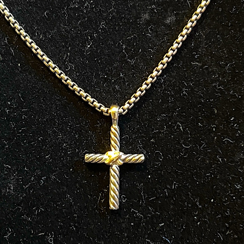 David Yurman Cross Necklace